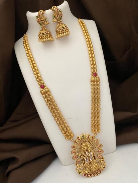 Krishna pendent long chain