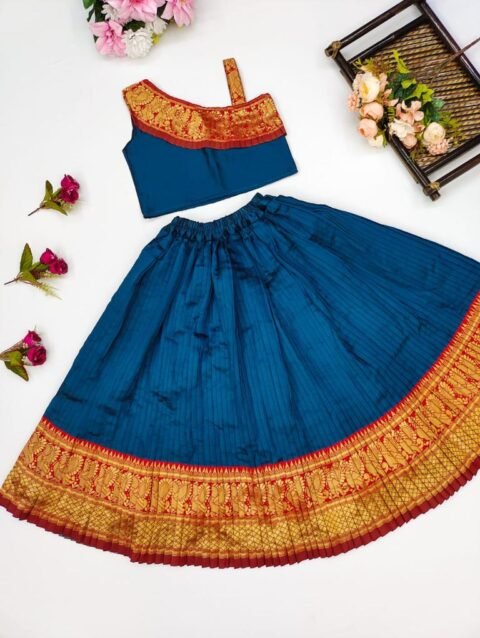 Traditional Kids Lehenga Choli for Girls – Ethnic Party Wear Dress